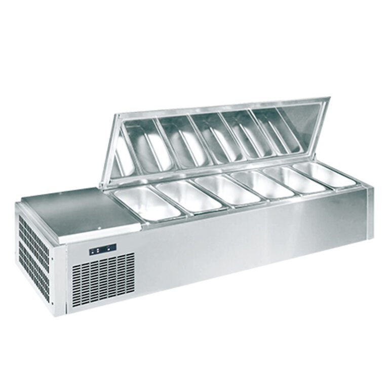 Countertop Refrigerated Topping Rail
