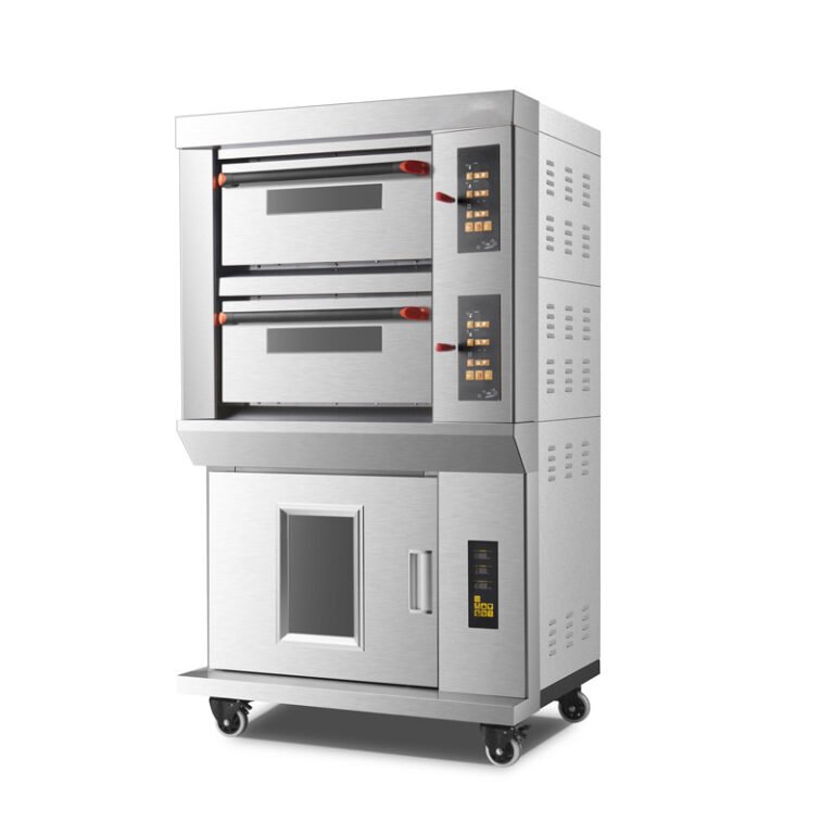 Commercial 2-Deck Electric Oven with Proofer Cabinet