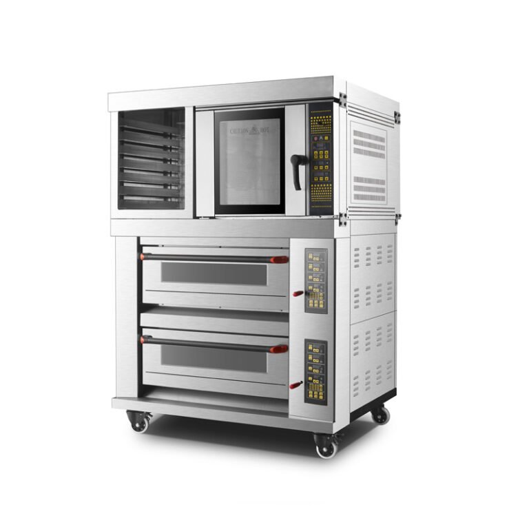 Commercial Combo Oven Convection Oven + 2-Deck Deck Oven